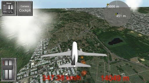 Flight Simulator B737-400 HD screenshot 4