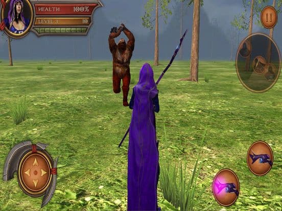 Elementalist Survivor Sim 3D screenshot 2