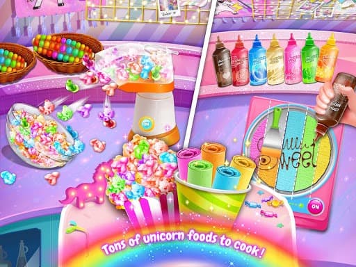 Rainbow Unicorn Poop: Desserts Food Maker