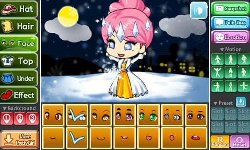 Snow Princess Pretty Girl