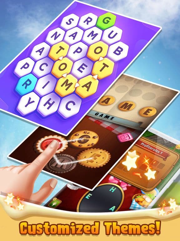 Cooking Word Find Puzzle Games screenshot 4