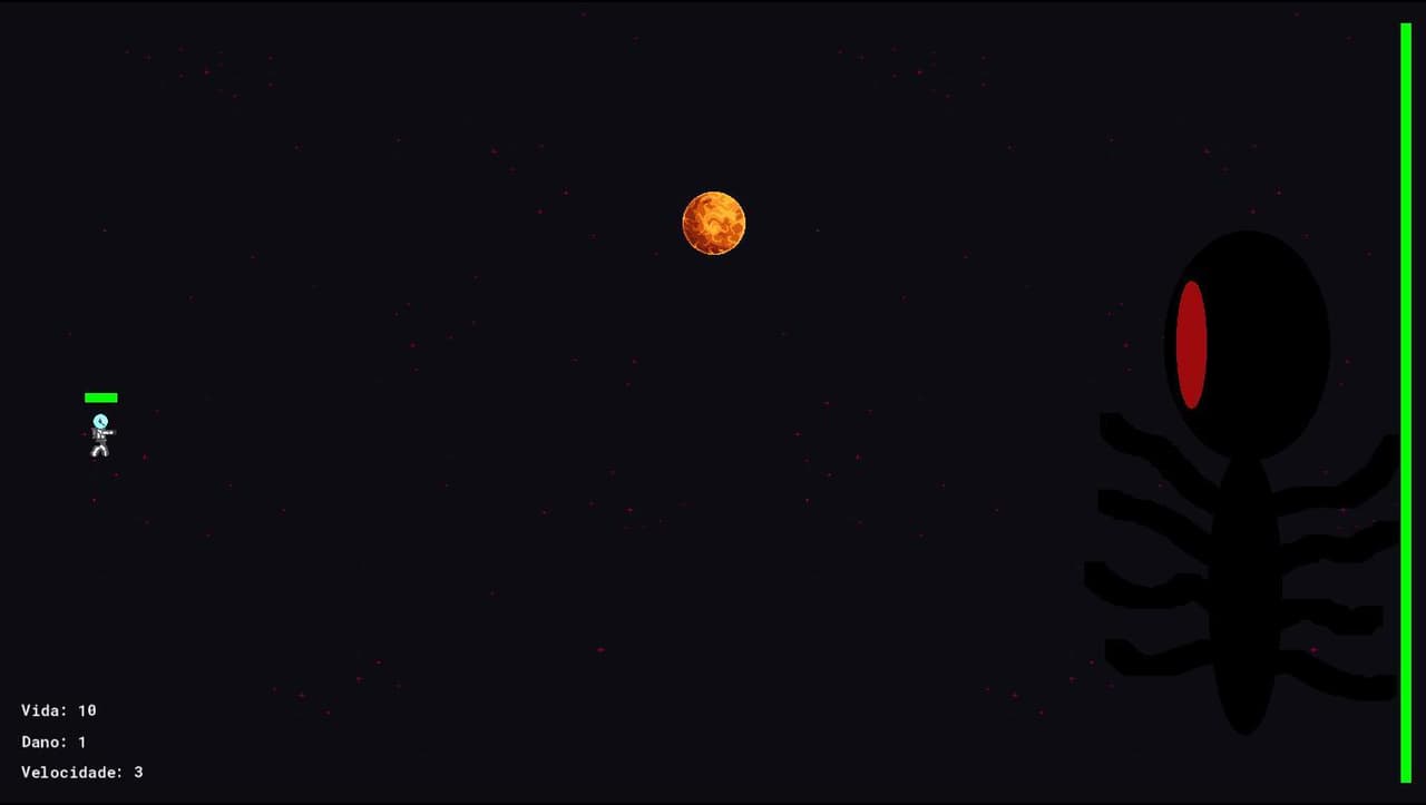 Fight Boss in the Space Versão Teste