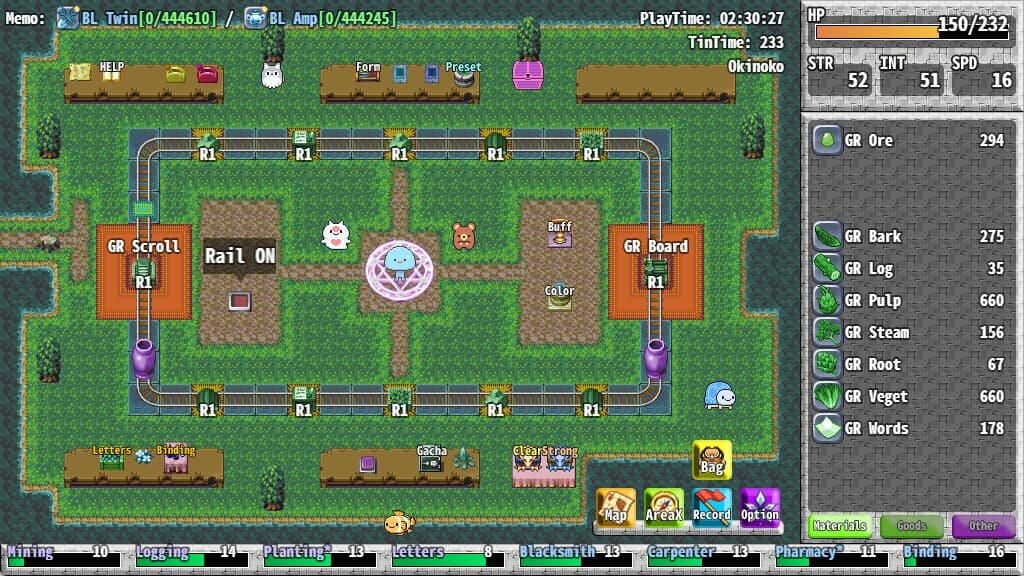 The RailIdle screenshot 2