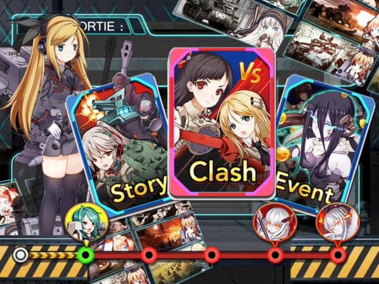 Panzer Waltz - WWII Tank Anime Game screenshot 4