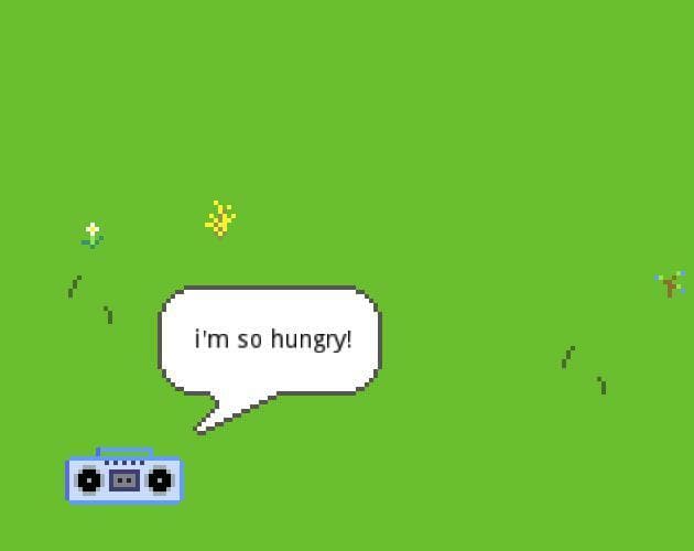 Feed the boombox