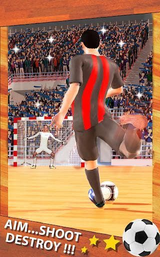 Shoot 2 Goal - Futsal Indoor Soccer screenshot 2