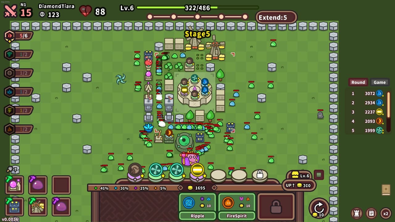 Elements and build screenshot 2