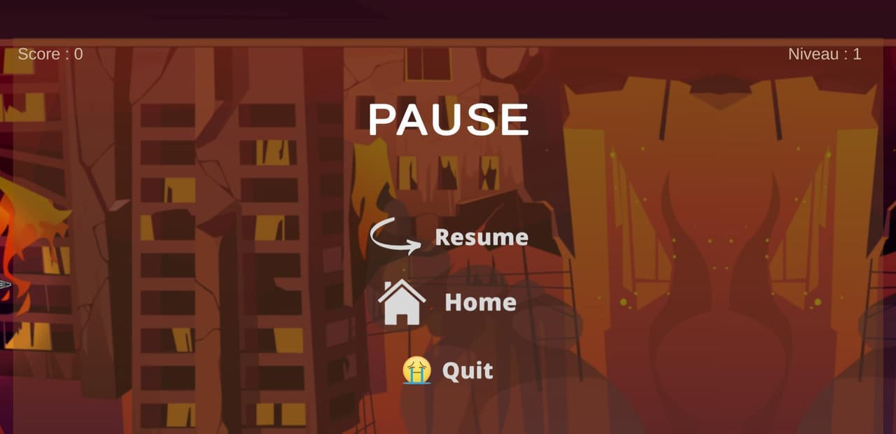 Upside Space shooter screenshot 2
