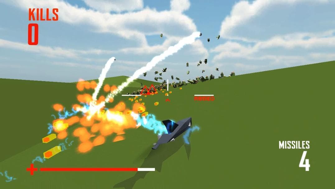Landshark Missile Attack screenshot 5