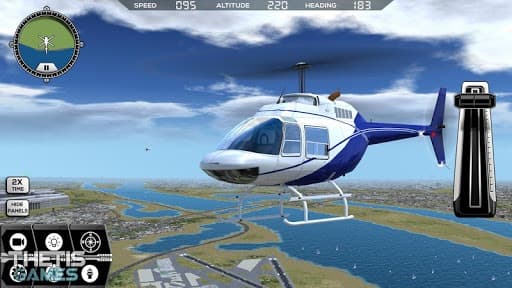Flight Simulator 2017 FlyWings Free screenshot 5