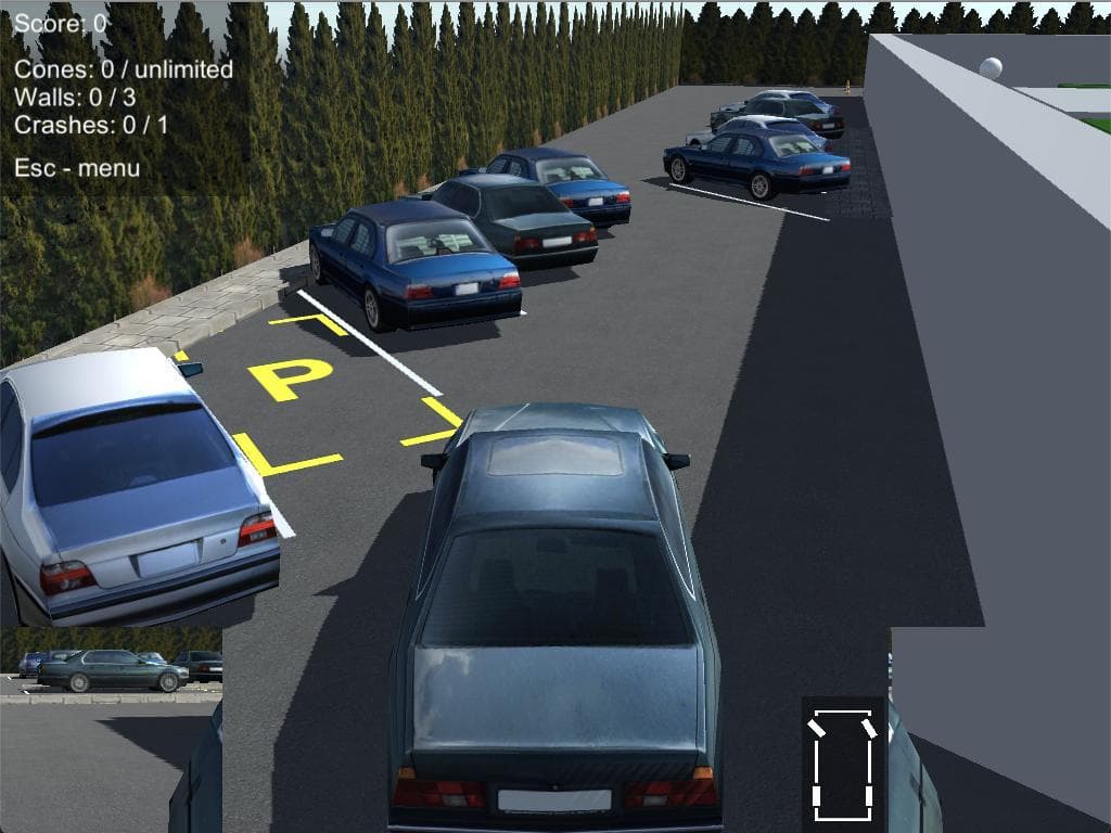 Parking simulator (rpt11) screenshot 3