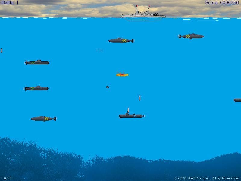 Super Depth Charge Sub Hunter Edition