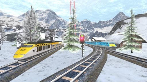 Euro Train Racing 3D screenshot 5