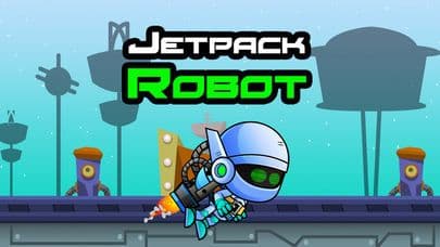 Jetpack Robot - The Endless Flash Runner Game screenshot 2