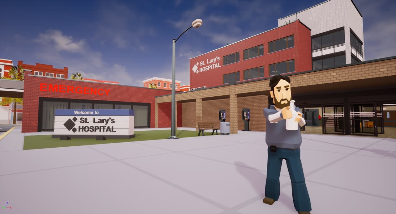 Saint Larys Hospital - Ay Corona! screenshot 2
