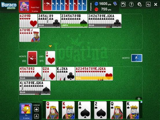 Buraco Jogatina: Cartas HD screenshot 2