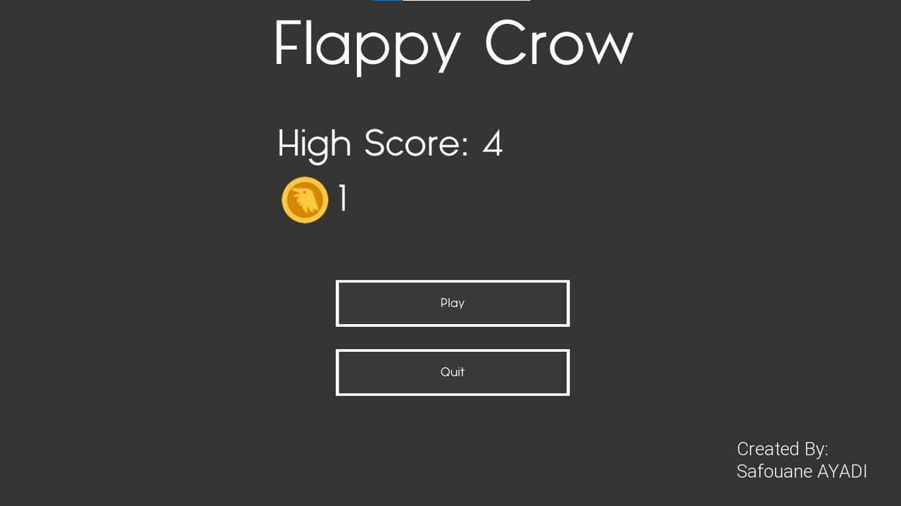 Flappy Crow (AYADI Safouane) screenshot 2