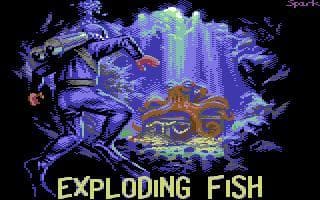 Exploding Fish (Commodore 64 game) screenshot 3