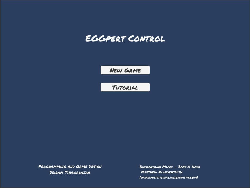 Eggpert control