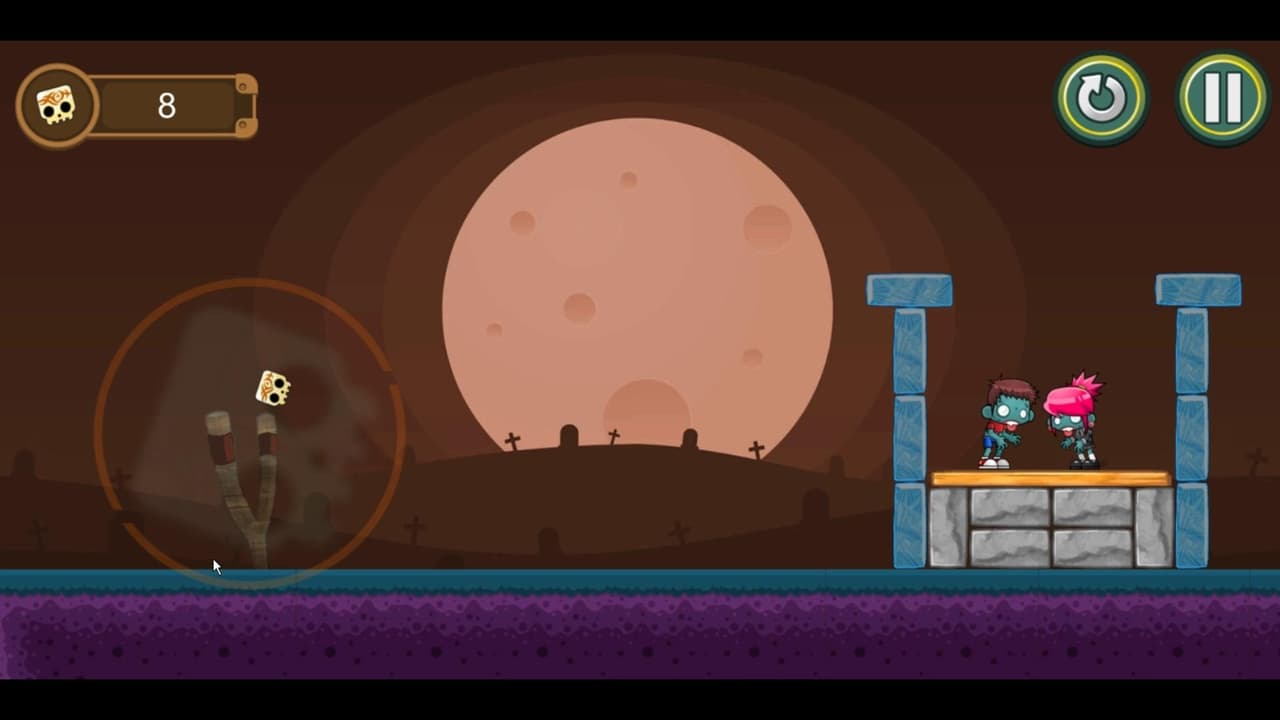SlingSkull Zombies 2 screenshot 3