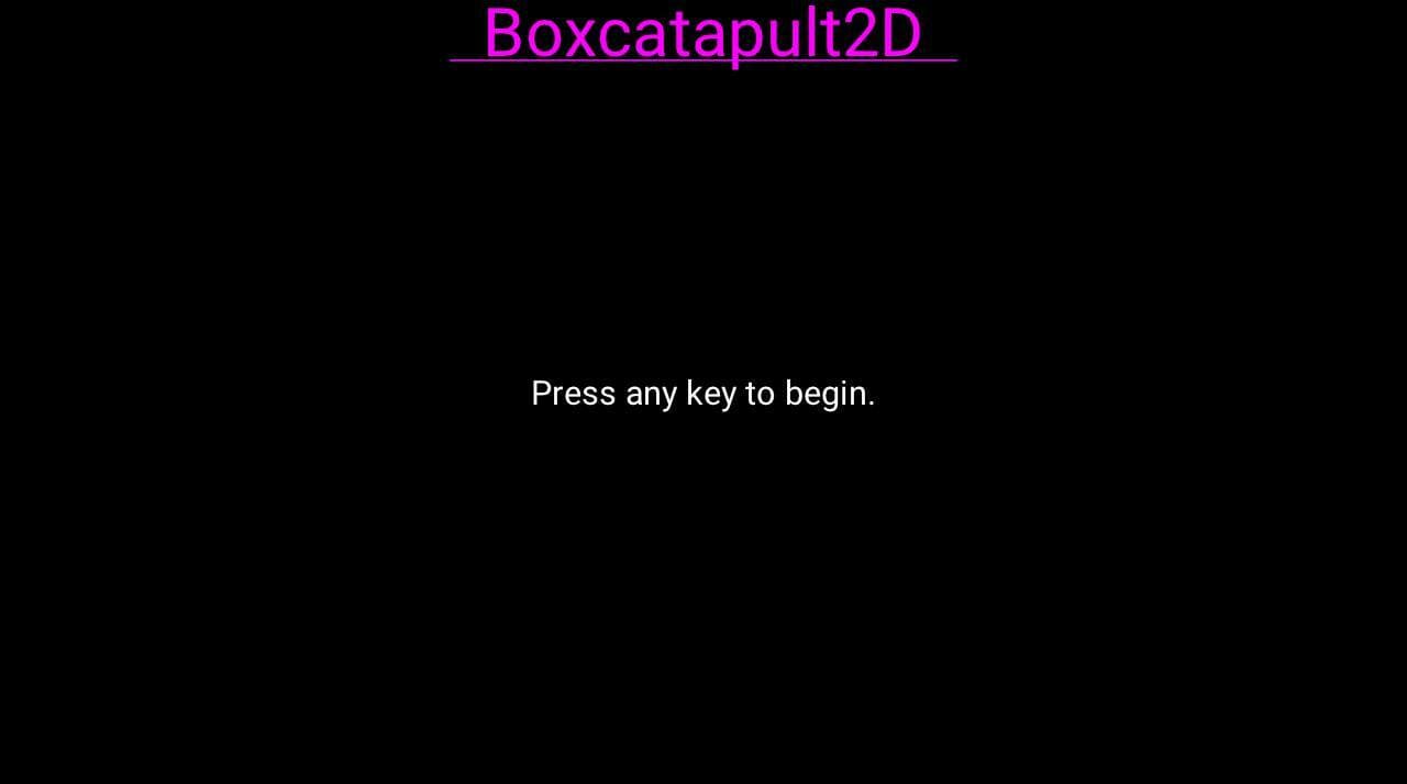 BoxCatapult2D screenshot 3