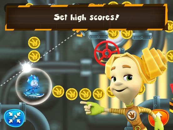 Fixie Surfer endless runner, racing games for kids screenshot 5