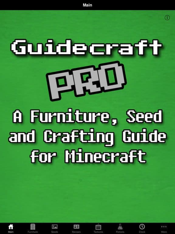 Guidecraft Pro - Furniture, Seeds.. for Minecraft screenshot 2