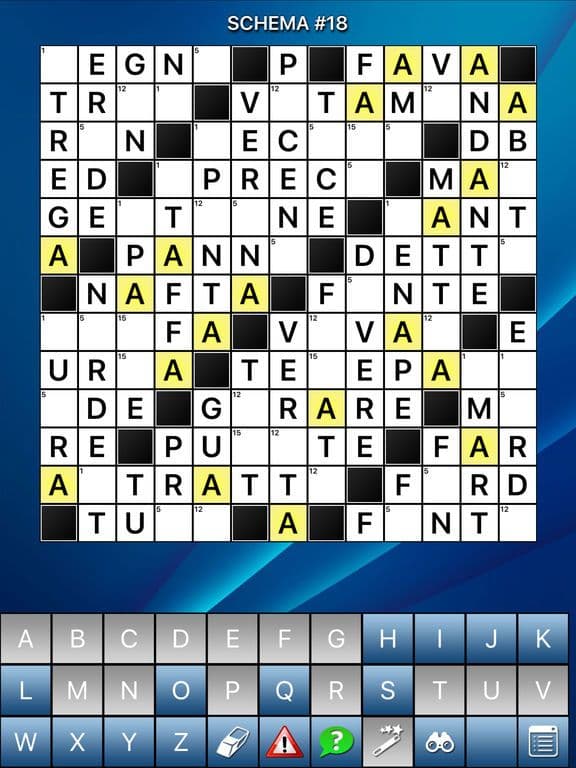 Parole Crociate Crittografate screenshot 2