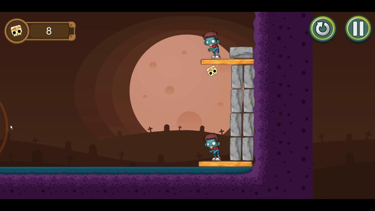 SlingSkull Zombies 2 screenshot 2