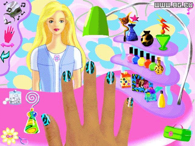Barbie Nail Designer screenshot 3