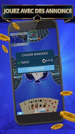 Coinche Offline screenshot 5