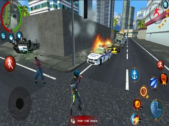 Miami Rope Hero Crime Games screenshot 3