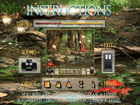 Hidden Objects Enchanted Forest Fantasy Kids Game (iPad Edition)