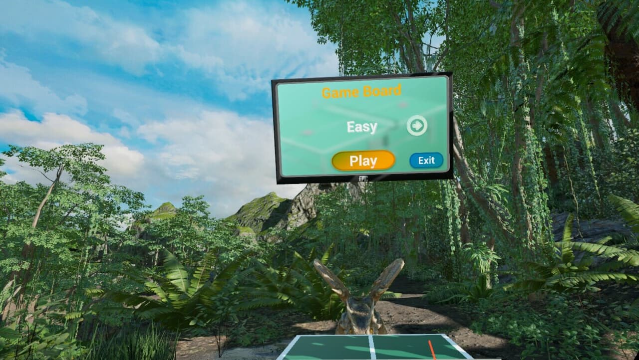 VR Dinosaur Pingpong screenshot 4