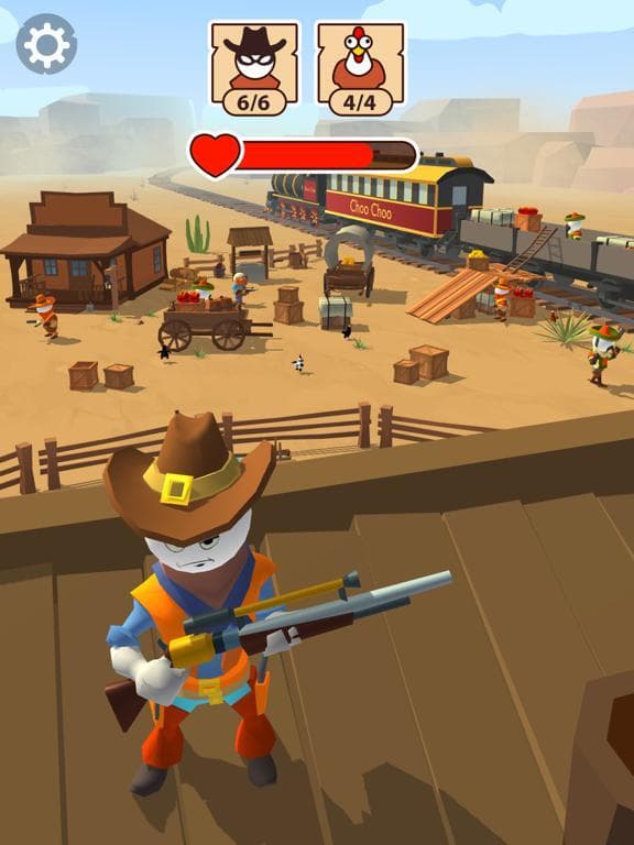 Stickman sniper: western gun screenshot 6