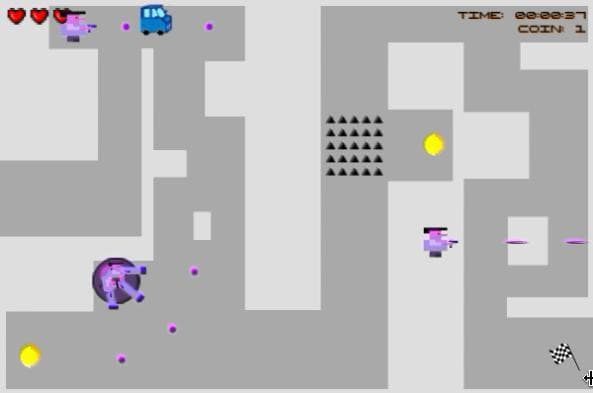 ESCAPE: 2D Topdown Retro Game screenshot 3