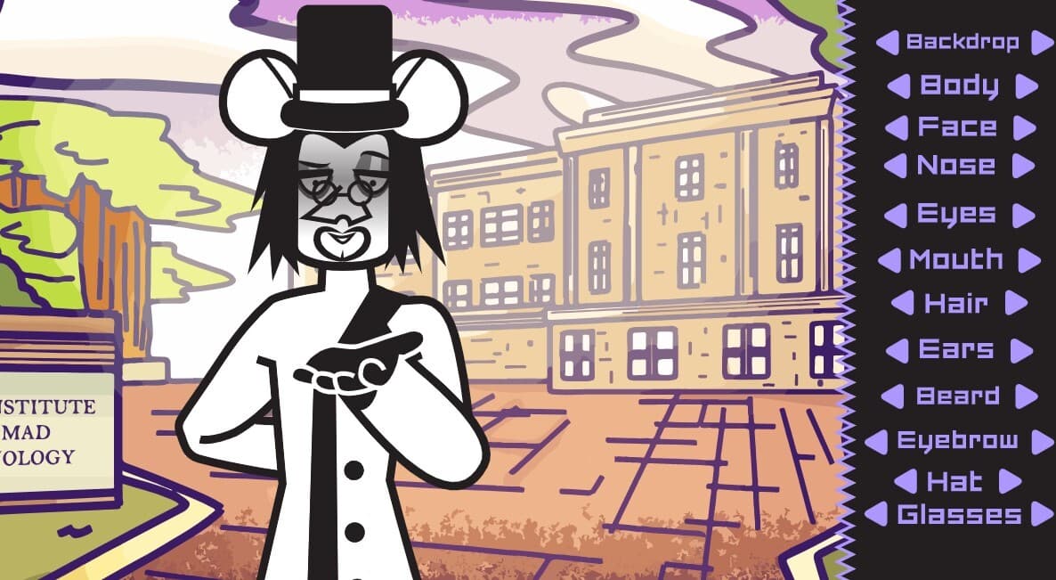Dr. Voldritch Dress Up Game