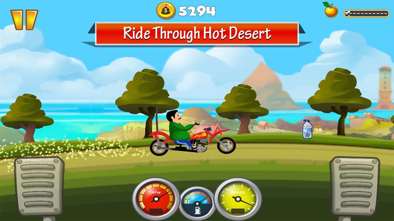 Hill Climb Bike Racing Stunt
