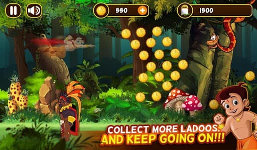 Chhota Bheem Jungle Run screenshot 4