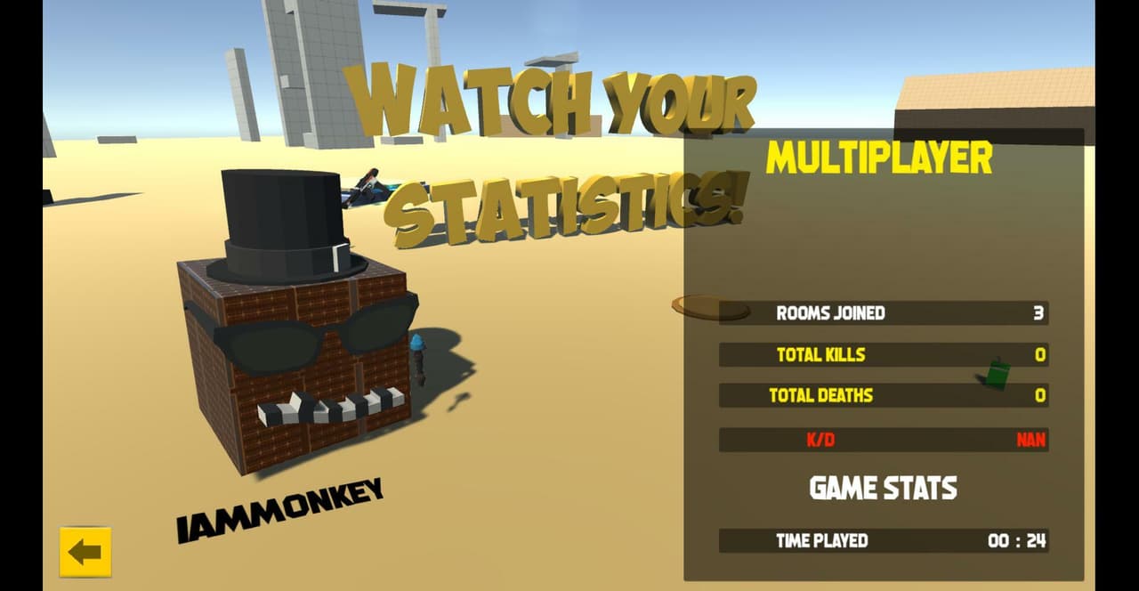 Battle Cubes: Multiplayer Third-Person Shooter (CrossPlatform)
