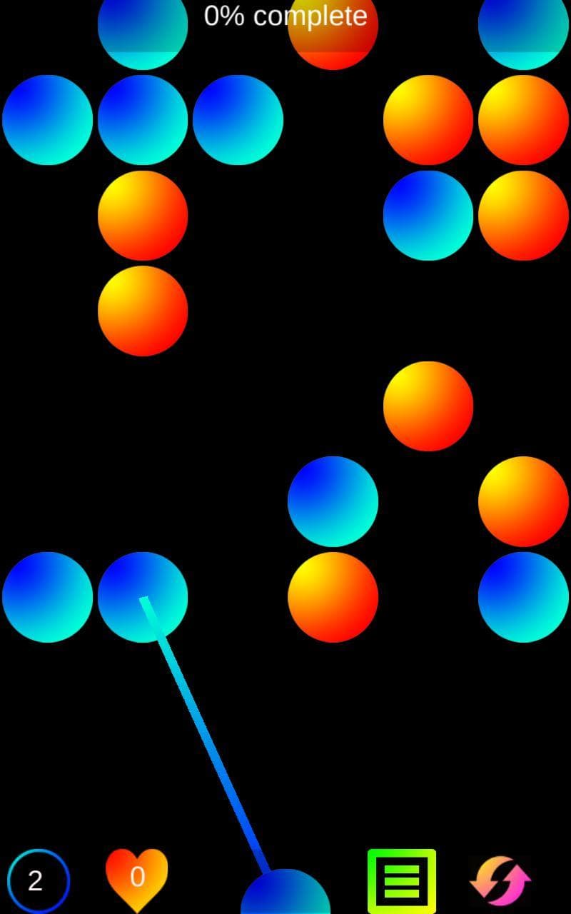 Line at top screenshot 4
