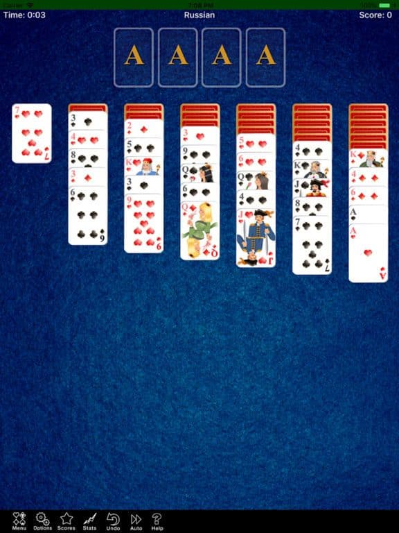 Russian Solitaire screenshot 4