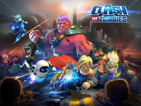 X-War: Clash of Zombies screenshot 2