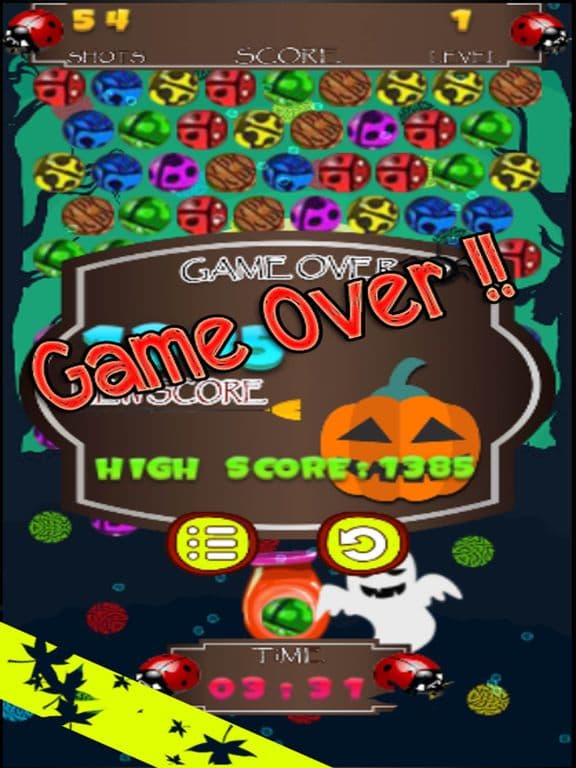 Ladybugs Bubble Shooter