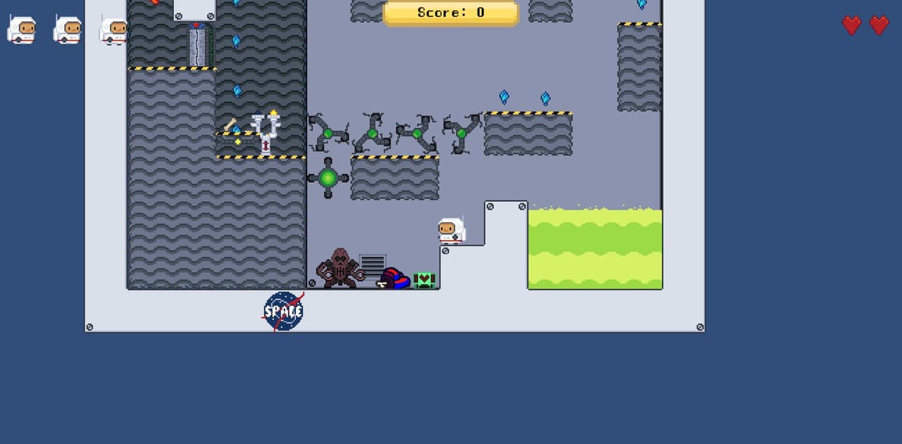 Platformer tutorial project screenshot 3