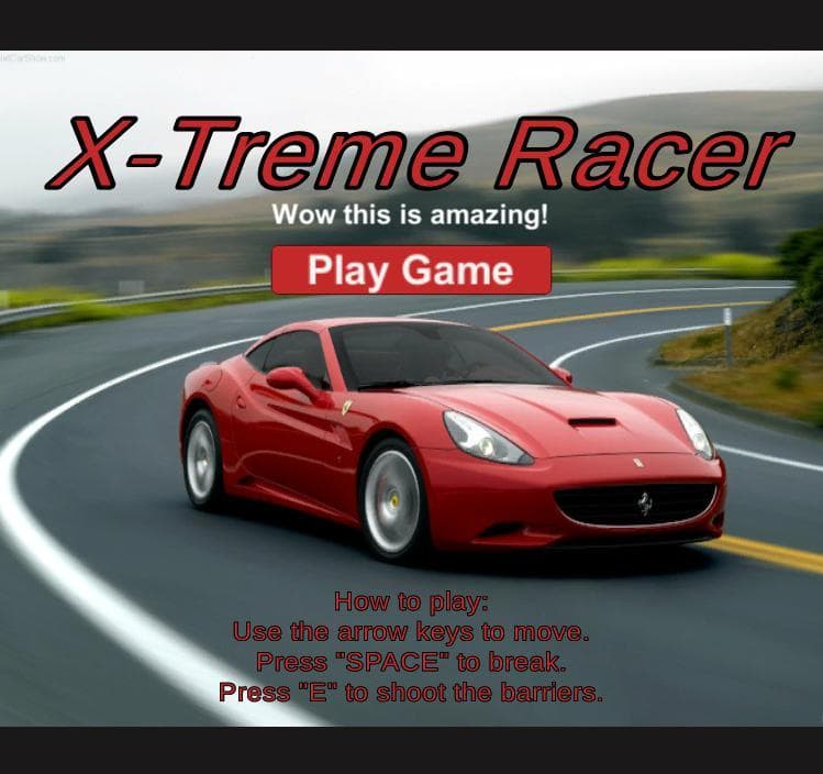 X-Treme Racer (w/ Barriers)