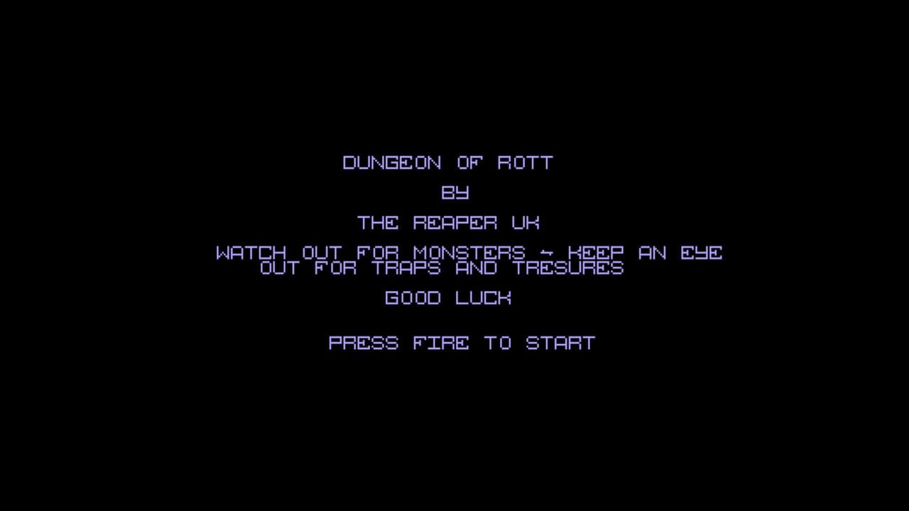 Dungeon of ROTT (C64) screenshot 2