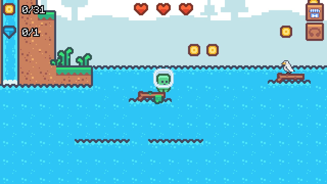 Bubbles Adventure: 2D Platformer 泡泡人大冒险：2D平台 screenshot 2