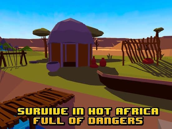 African Craft Survival Simulator 3D screenshot 2