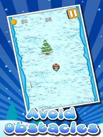 Penguin Mania! - Downhill Race to Survive screenshot 5